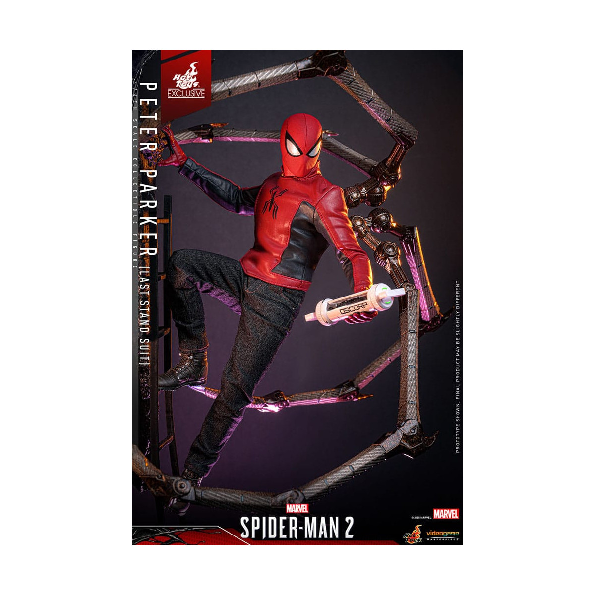 Hot Toys - Marvel's Spider-Man 2 - Tuta Spider-Man Last Stand VGM 1/6 - Esclusivo