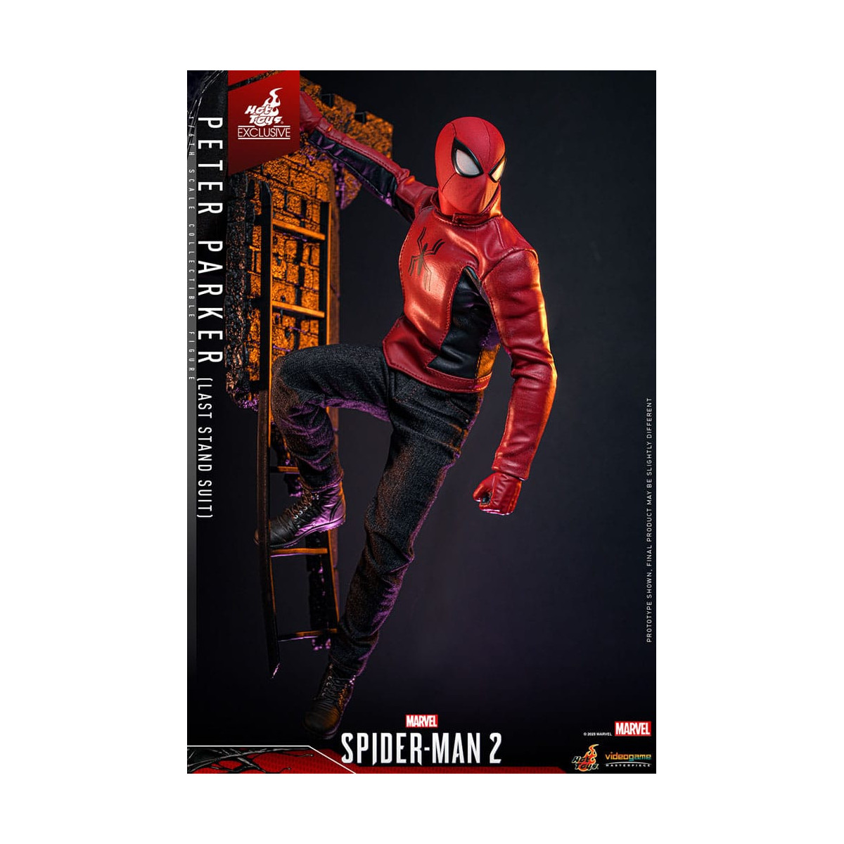 Hot Toys - Marvel's Spider-Man 2 - Tuta Spider-Man Last Stand VGM 1/6 - Esclusivo
