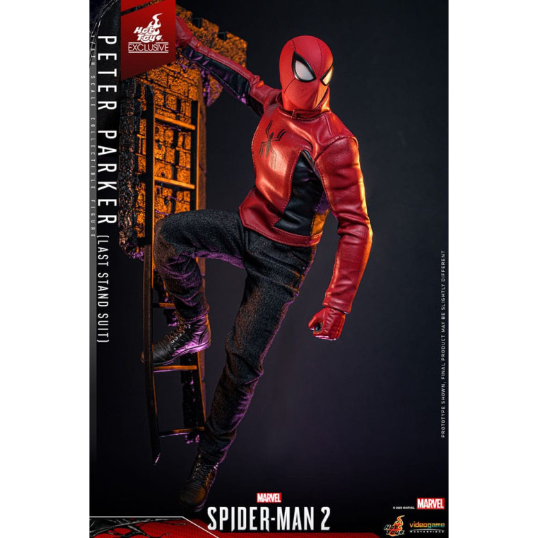 Hot Toys - Marvel's Spider-Man 2 - Tuta Spider-Man Last Stand VGM 1/6 - Esclusivo
