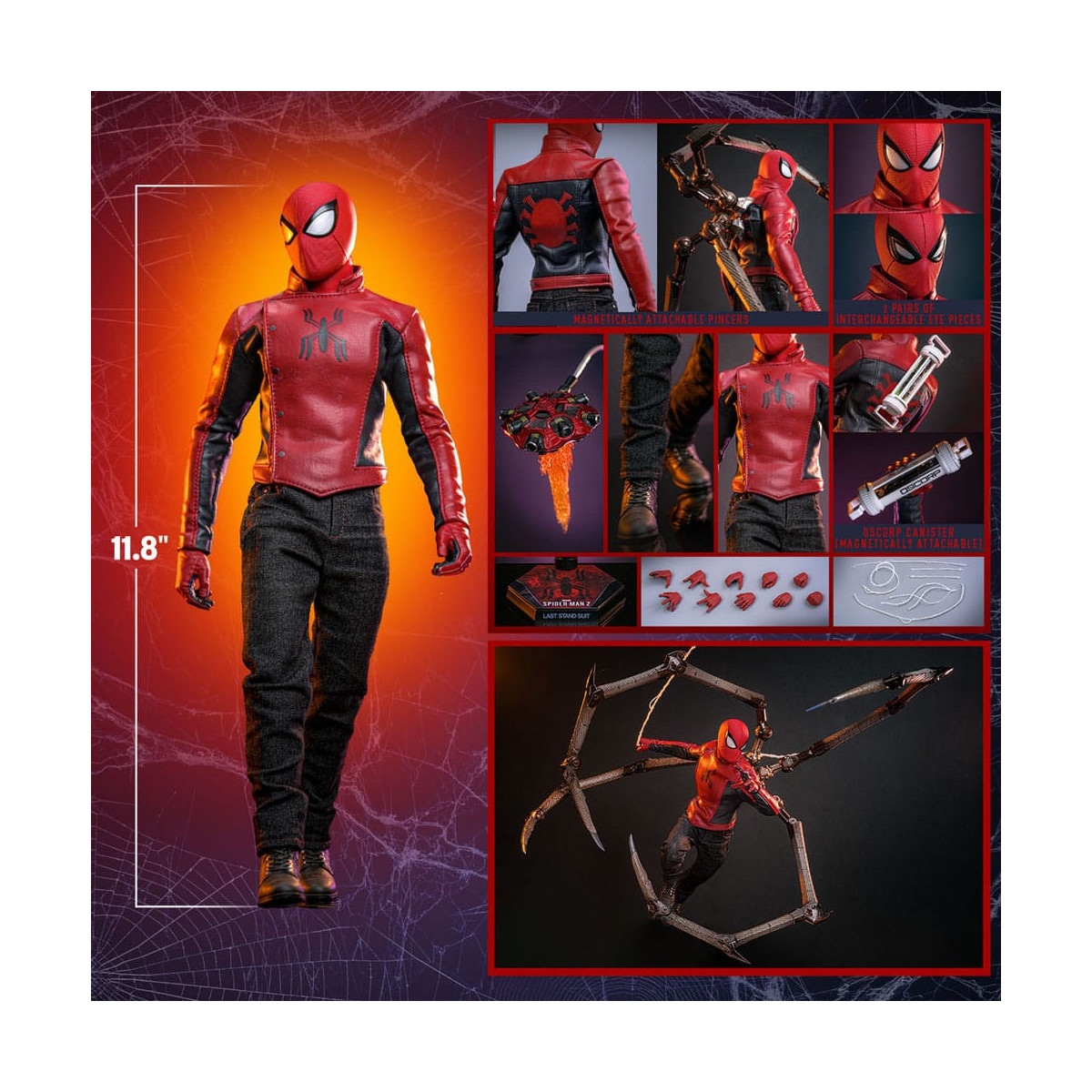 Hot Toys - Marvel's Spider-Man 2 - Tuta Spider-Man Last Stand VGM 1/6 - Esclusivo