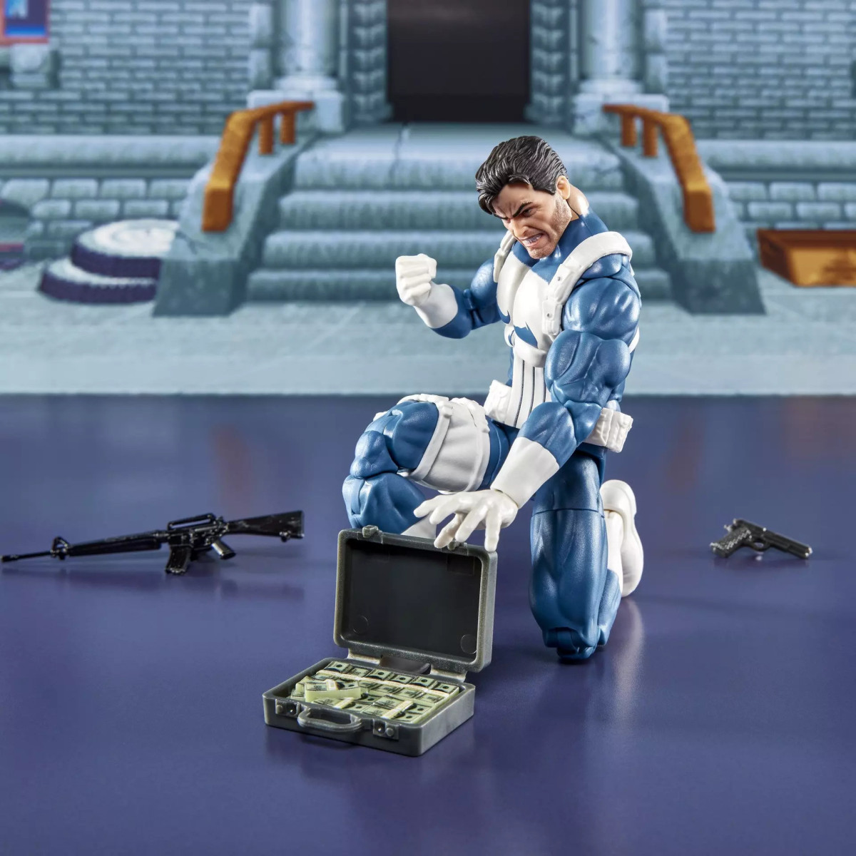 Hasbro Marvel Legends Serie Gamerverse - The Punisher & Nick Fury
