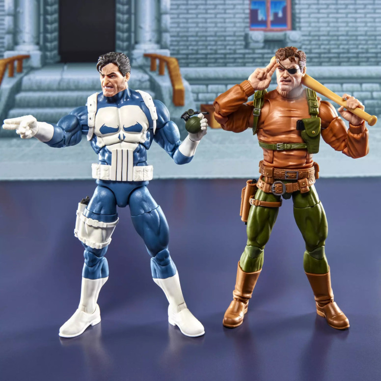 Hasbro Marvel Legends Serie Gamerverse - The Punisher & Nick Fury