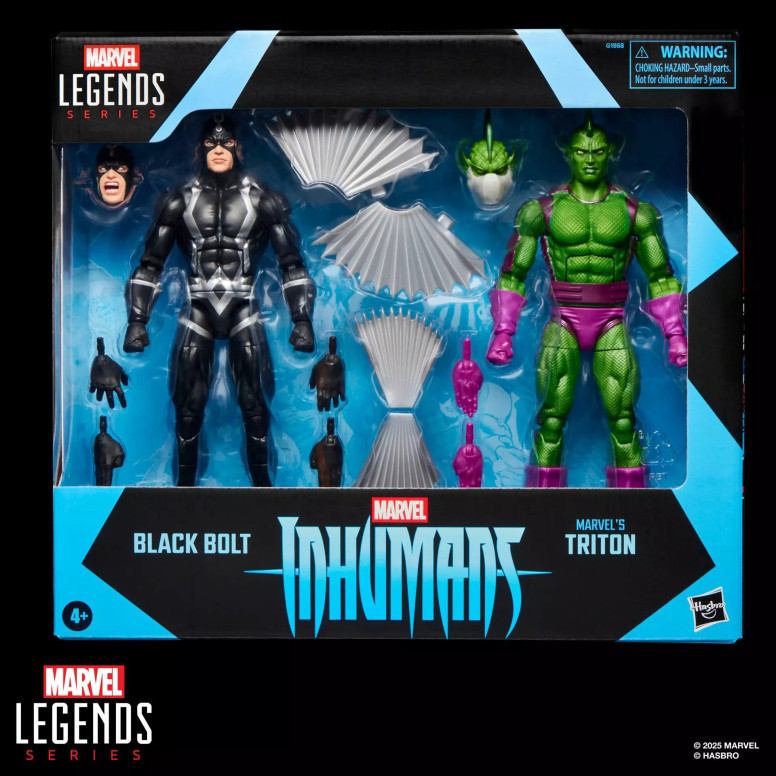 Hasbro Marvel Legends Serie - Black Bolt e Triton