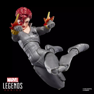 Marvel Legends - Vedova Nera (uniforme grigia) - Mini Comics Wave 2