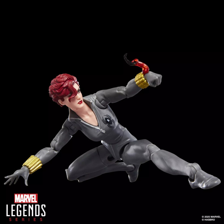 Marvel Legends - Vedova Nera (uniforme grigia) - Mini Comics Wave 2