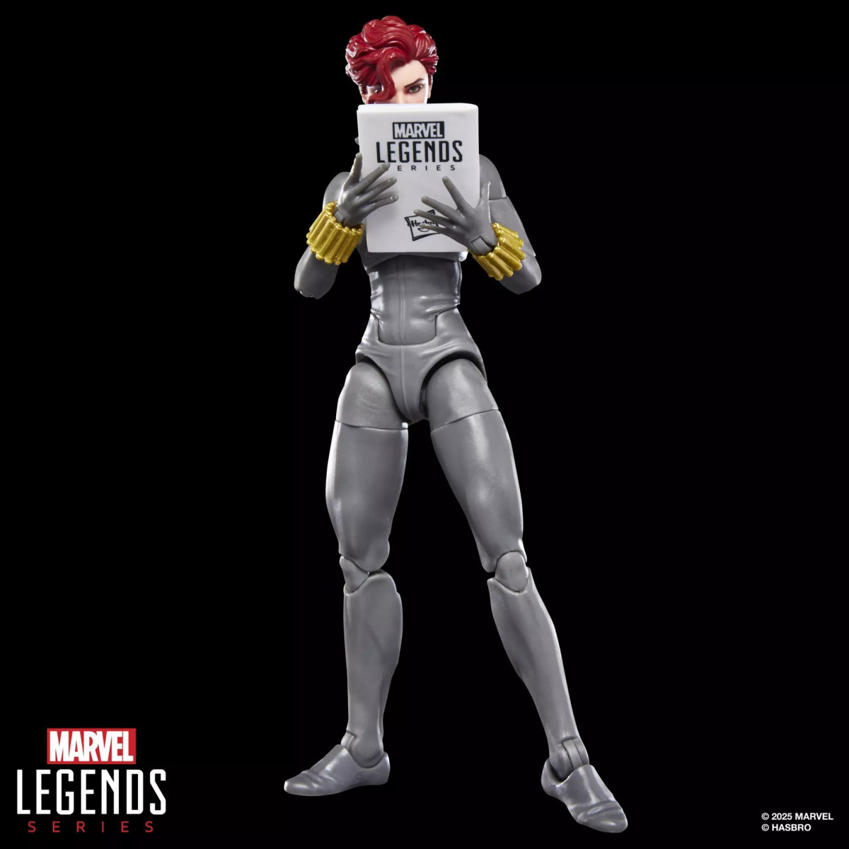 Marvel Legends - Vedova Nera (uniforme grigia) - Mini Comics Wave 2