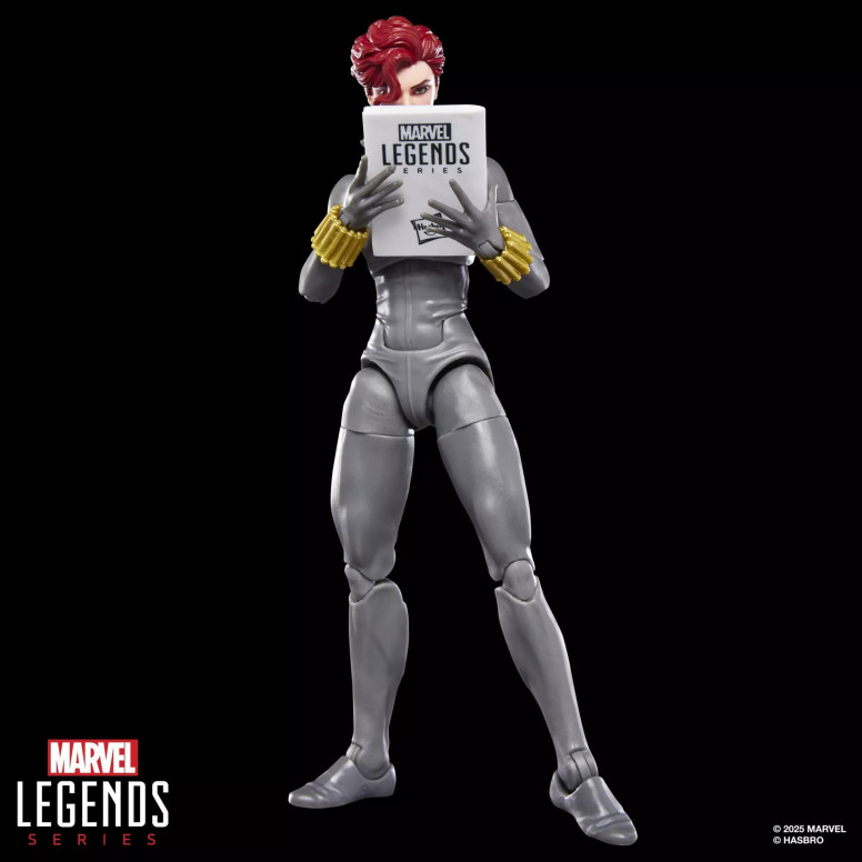 Marvel Legends - Vedova Nera (uniforme grigia) - Mini Comics Wave 2