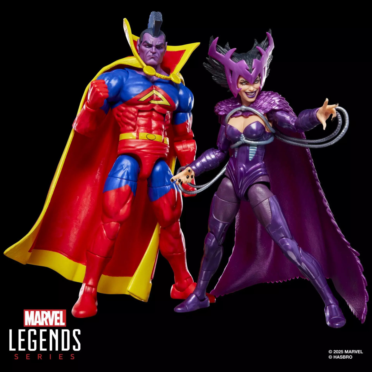 Hasbro Marvel Legends Serie X-Men - Deathbird e Gladiatore