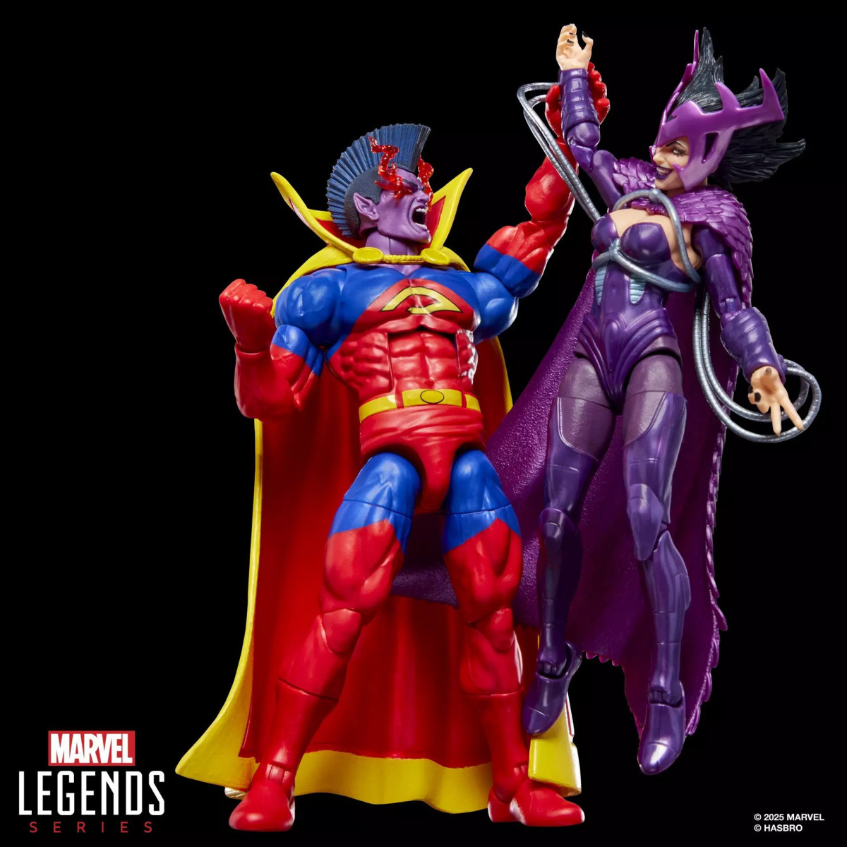 Hasbro Marvel Legends Serie X-Men - Deathbird e Gladiatore