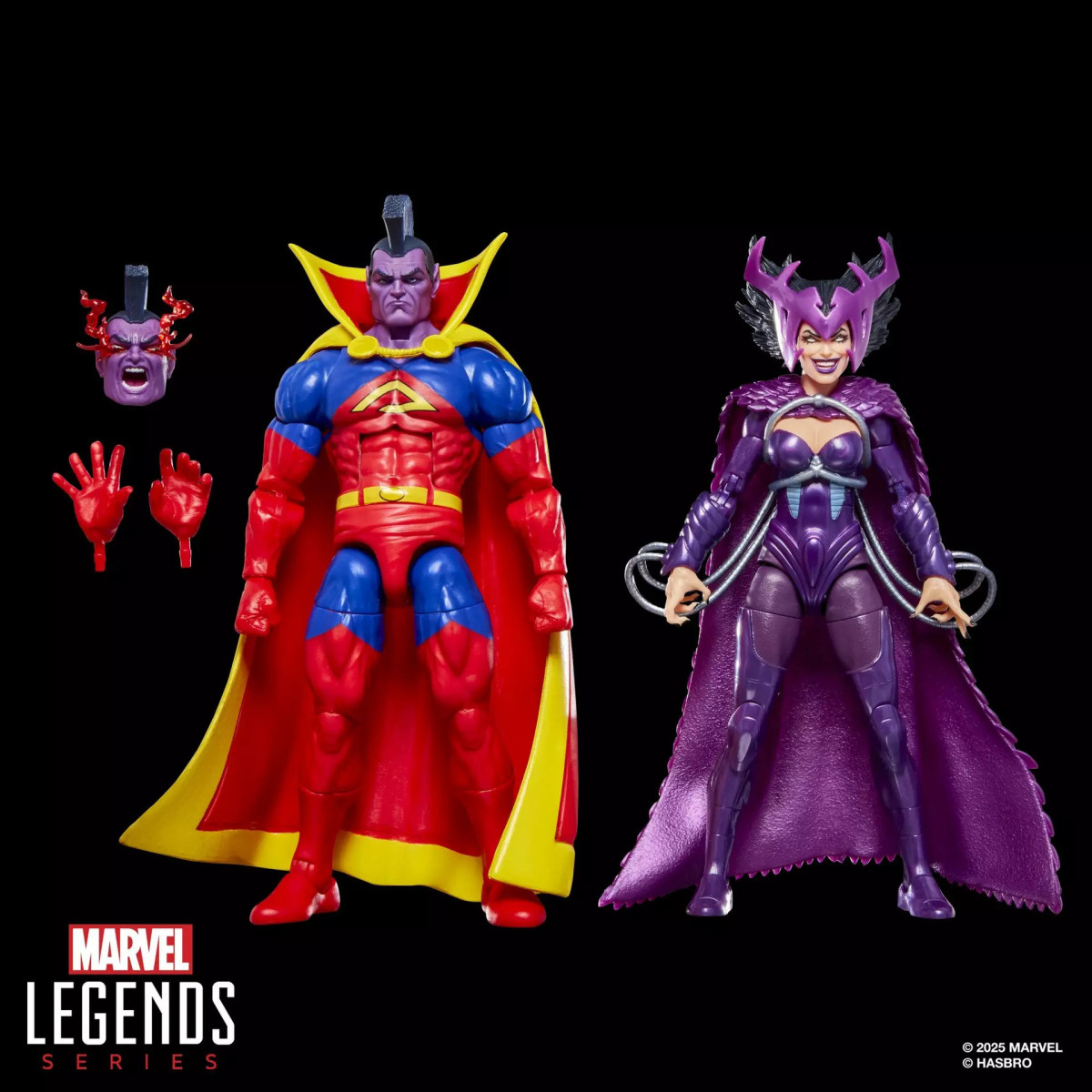 Hasbro Marvel Legends Serie X-Men - Deathbird e Gladiatore