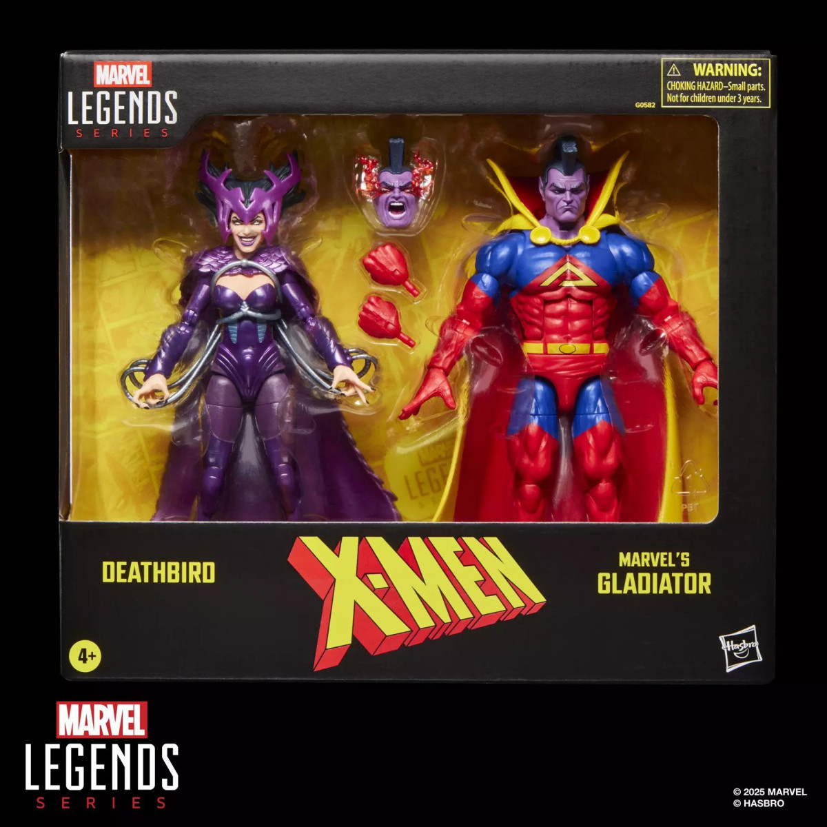 Hasbro Marvel Legends Serie X-Men - Deathbird e Gladiatore
