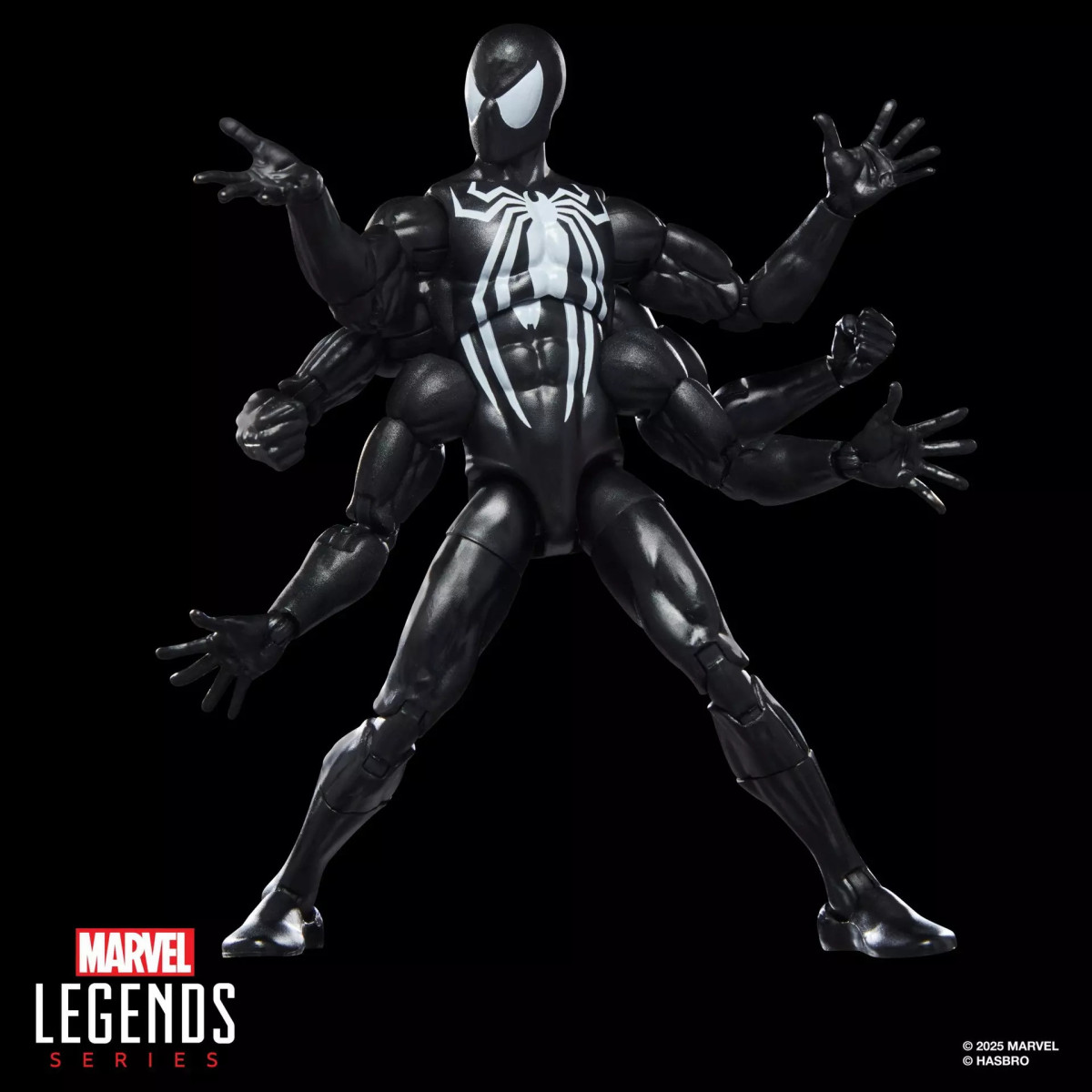 Marvel Legends - Vendicatore Oscuro Spider-Man - Giustiziere BAF