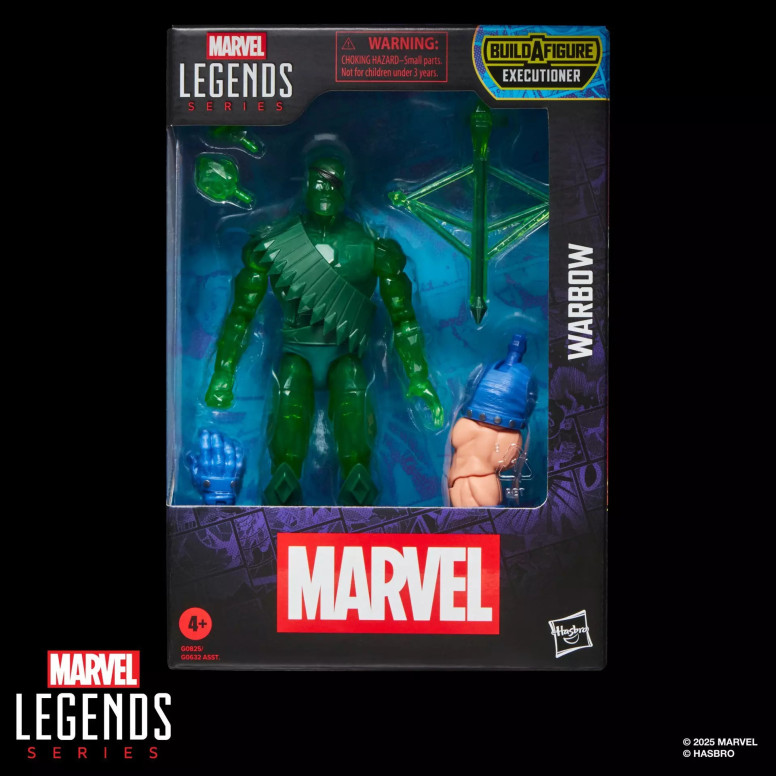 Marvel Legends - Warbow (Saga di Crystar) - Esecutore BAF