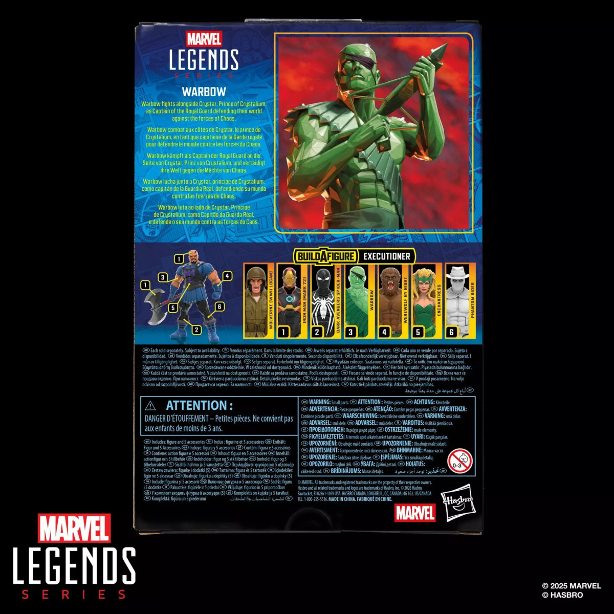 Marvel Legends - Warbow (Saga di Crystar) - Esecutore BAF