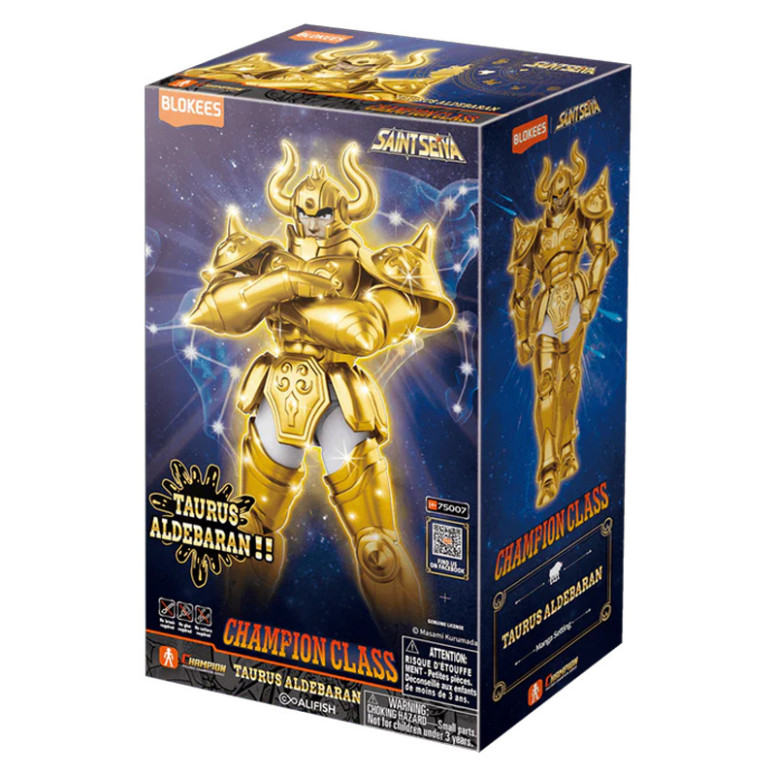 Blokees Saint Seiya - Campione di classe Taurus Aldebaran - Aldebaran del Toro