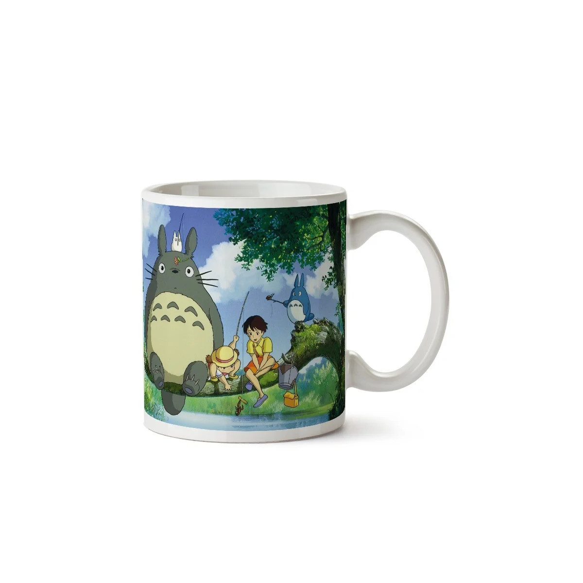 Semic - Tazza Ghibli 01 - Totoro Fishing - Il mio vicino Totoro