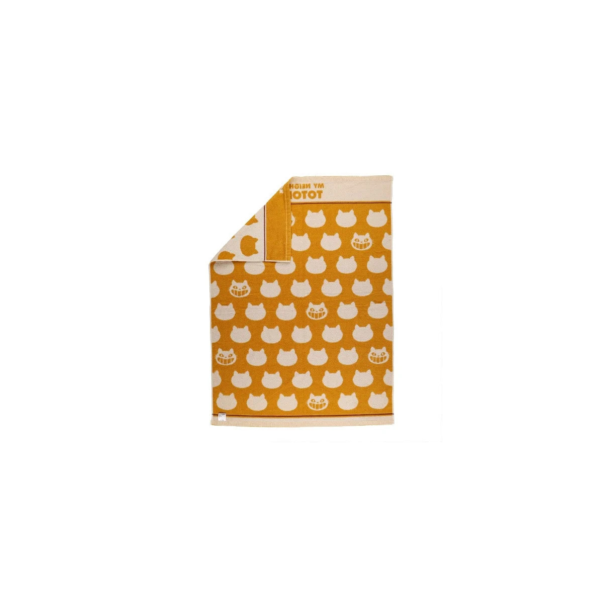 Marushin - Coperta beige Chatbus 85x115 cm - Il mio vicino Totoro