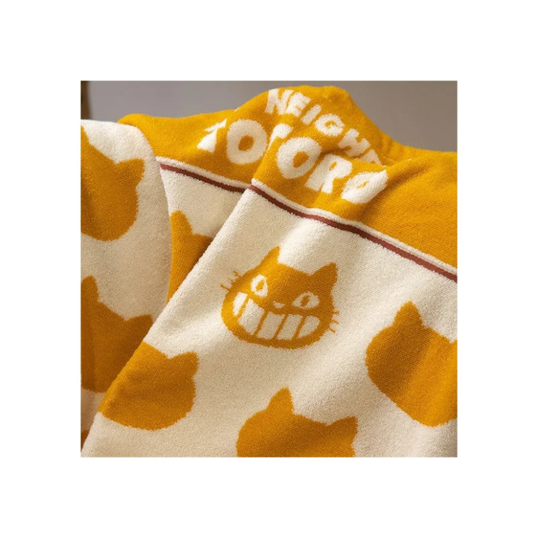 Marushin - Coperta beige Chatbus 85x115 cm - Il mio vicino Totoro
