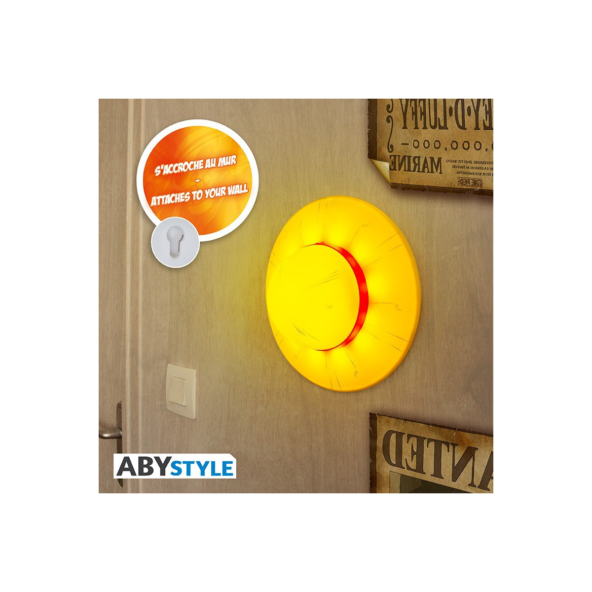 ABYstyle - One Piece - Lampada a cappello di paglia
