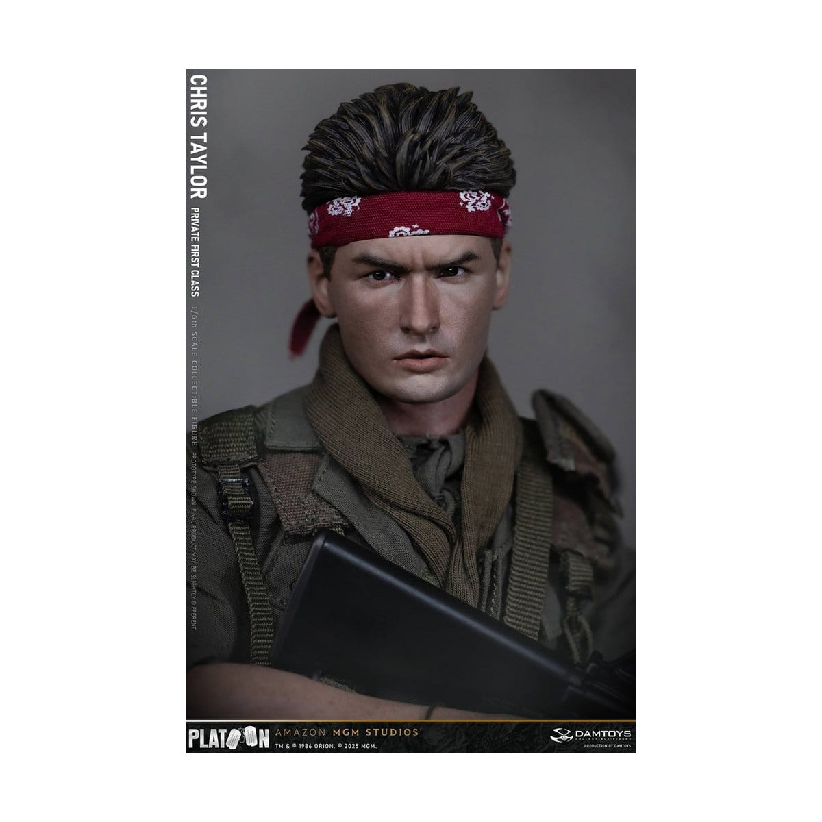 DAMTOYS - Platoon - Chris Taylor 1/6 da collezione