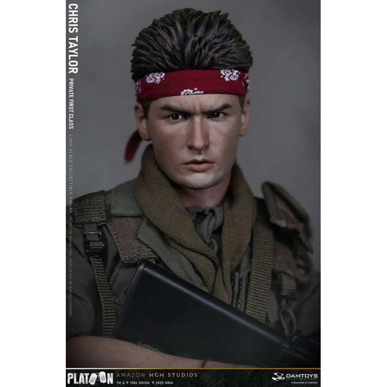 DAMTOYS - Platoon - Chris Taylor 1/6 da collezione