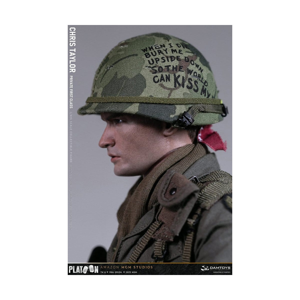 DAMTOYS - Platoon - Chris Taylor 1/6 da collezione