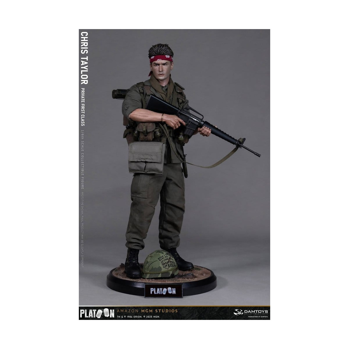 DAMTOYS - Platoon - Chris Taylor 1/6 da collezione