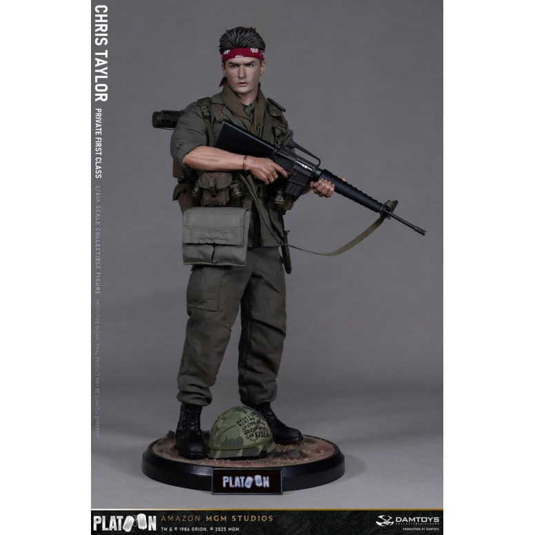 DAMTOYS - Platoon - Chris Taylor 1/6 da collezione