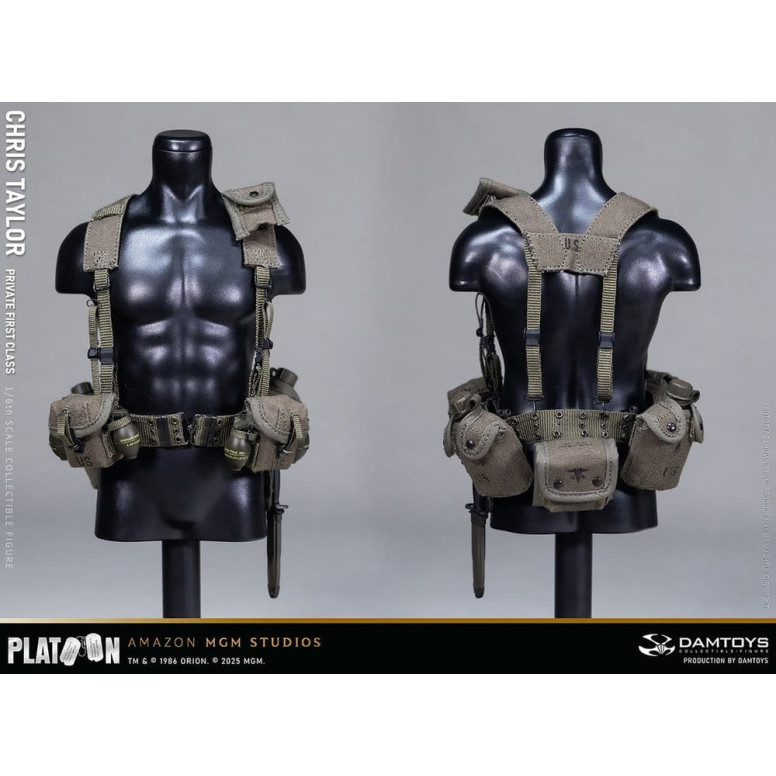 DAMTOYS - Platoon - Chris Taylor 1/6 da collezione