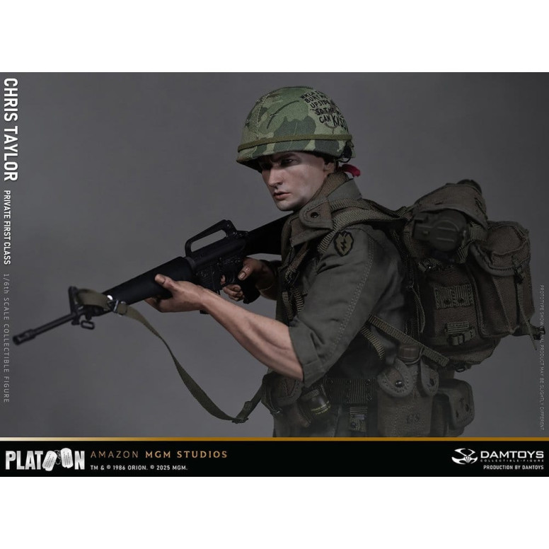 DAMTOYS - Platoon - Chris Taylor 1/6 da collezione