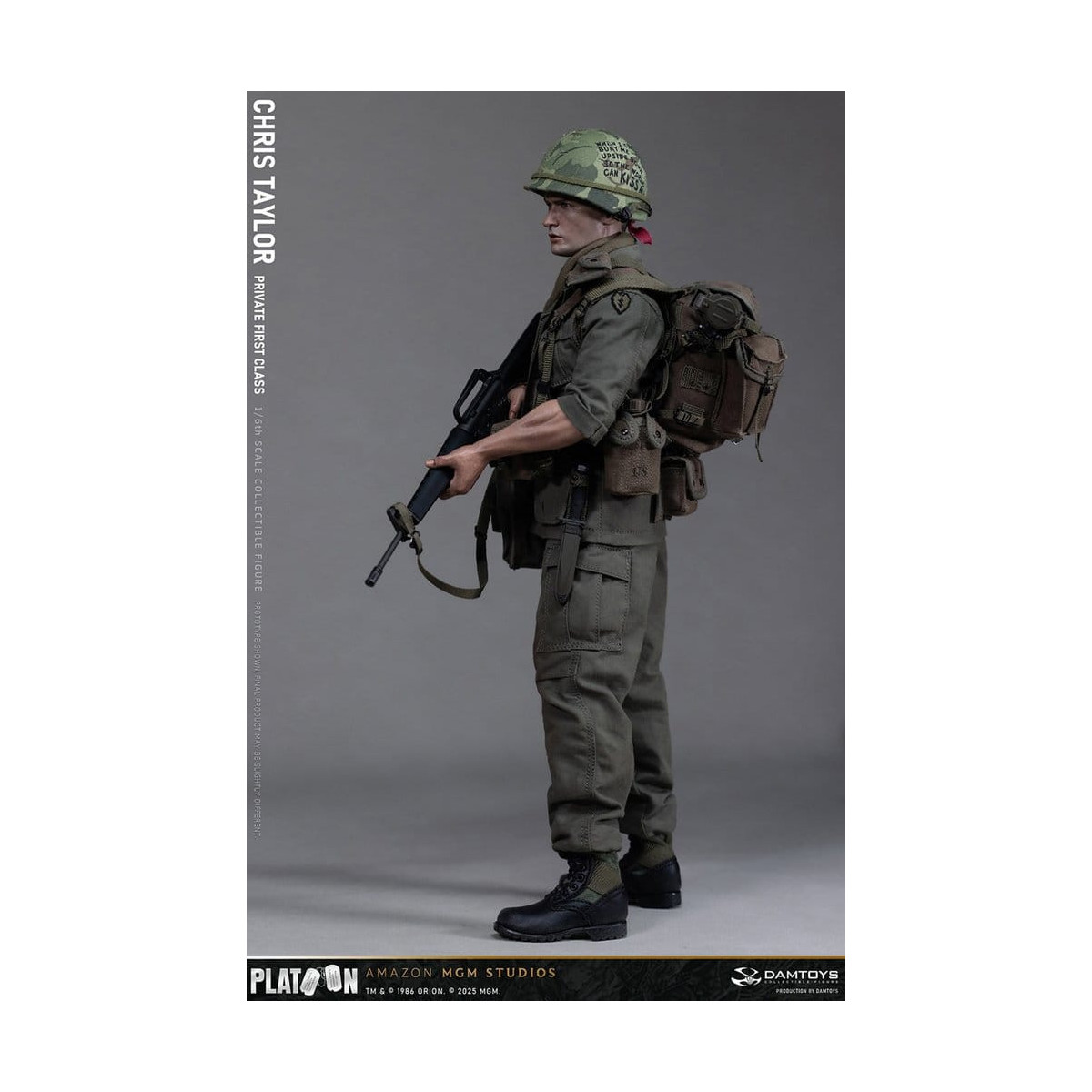 DAMTOYS - Platoon - Chris Taylor 1/6 da collezione