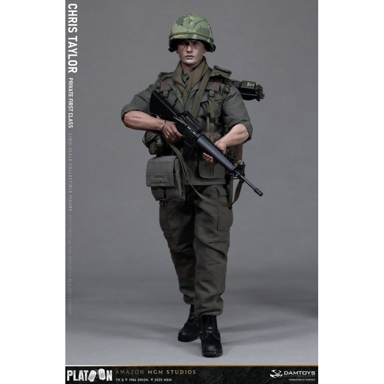 DAMTOYS - Platoon - Chris Taylor 1/6 da collezione