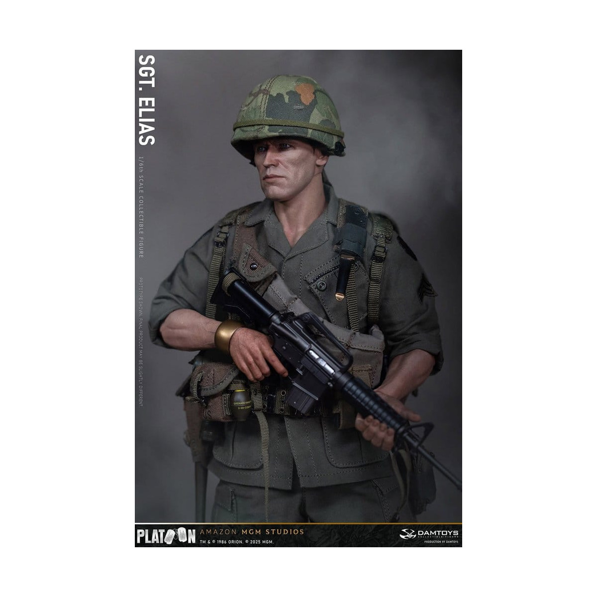 DAMTOYS - Platoon - Sergente Elias 1/6 da collezione