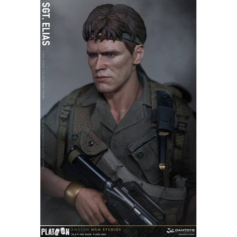 DAMTOYS - Platoon - Sergente Elias 1/6 da collezione