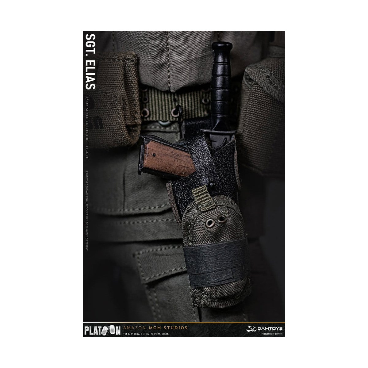 DAMTOYS - Platoon - Sergente Elias 1/6 da collezione
