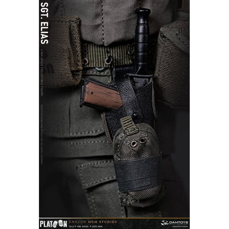 DAMTOYS - Platoon - Sergente Elias 1/6 da collezione