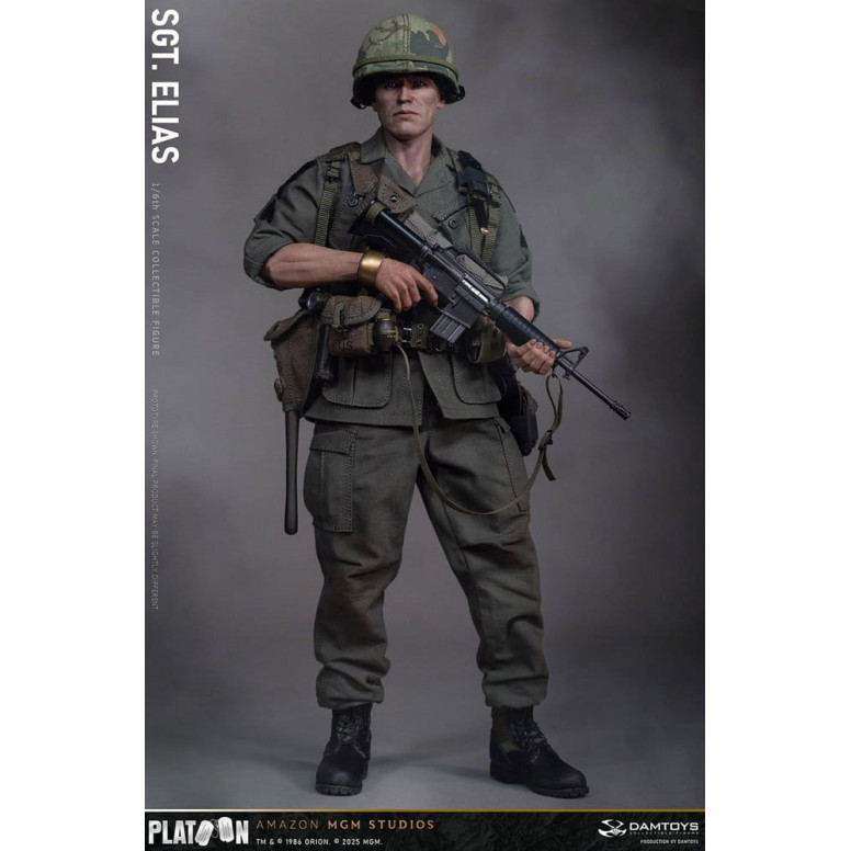 DAMTOYS - Platoon - Sergente Elias 1/6 da collezione
