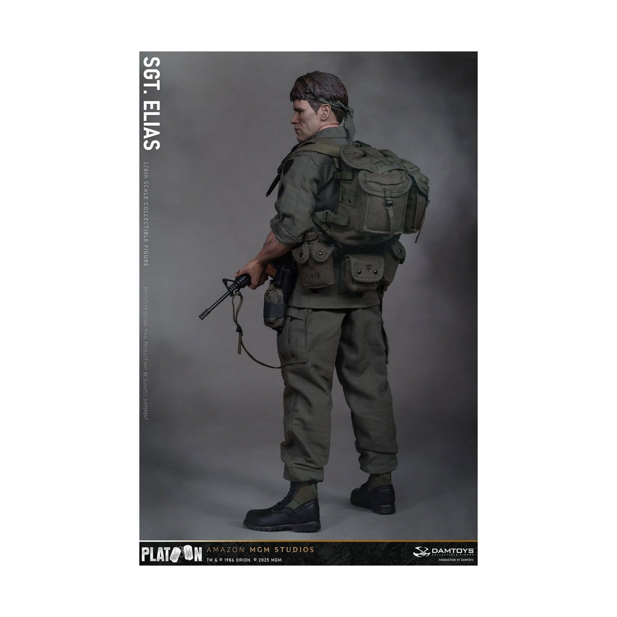 DAMTOYS - Platoon - Sergente Elias 1/6 da collezione