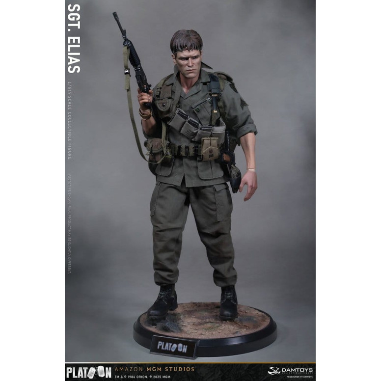 DAMTOYS - Platoon - Sergente Elias 1/6 da collezione