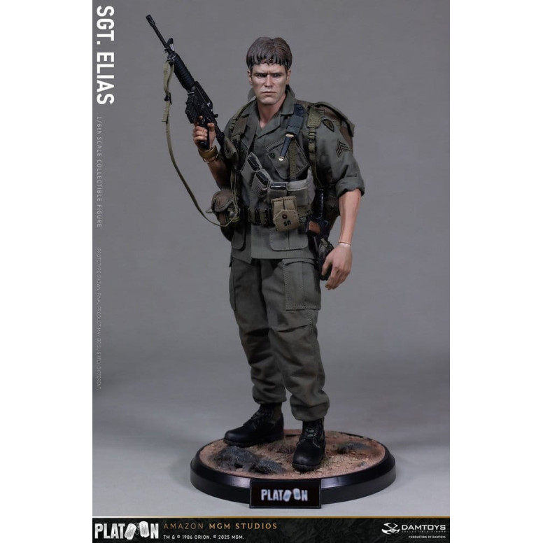 DAMTOYS - Platoon - Sergente Elias 1/6 da collezione