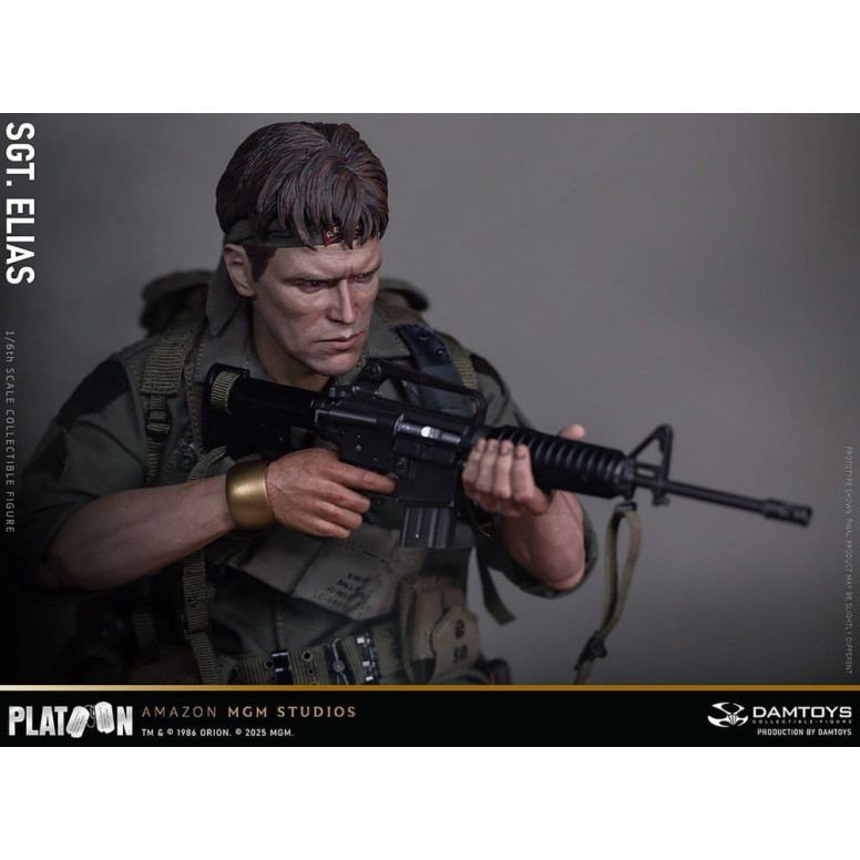 DAMTOYS - Platoon - Sergente Elias 1/6 da collezione