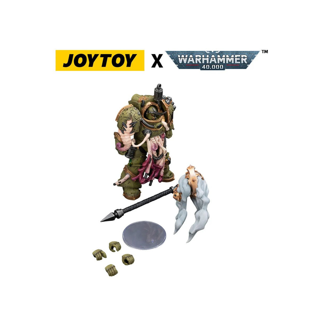 Joytoy - Guardia della Morte - Blightlord Terminator 2 con Flail of Corruption 1/18 - Warhammer 40k