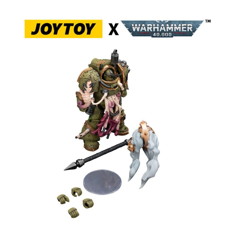 Joytoy - Guardia della Morte - Blightlord Terminator 2 con Flail of Corruption 1/18 - Warhammer 40k