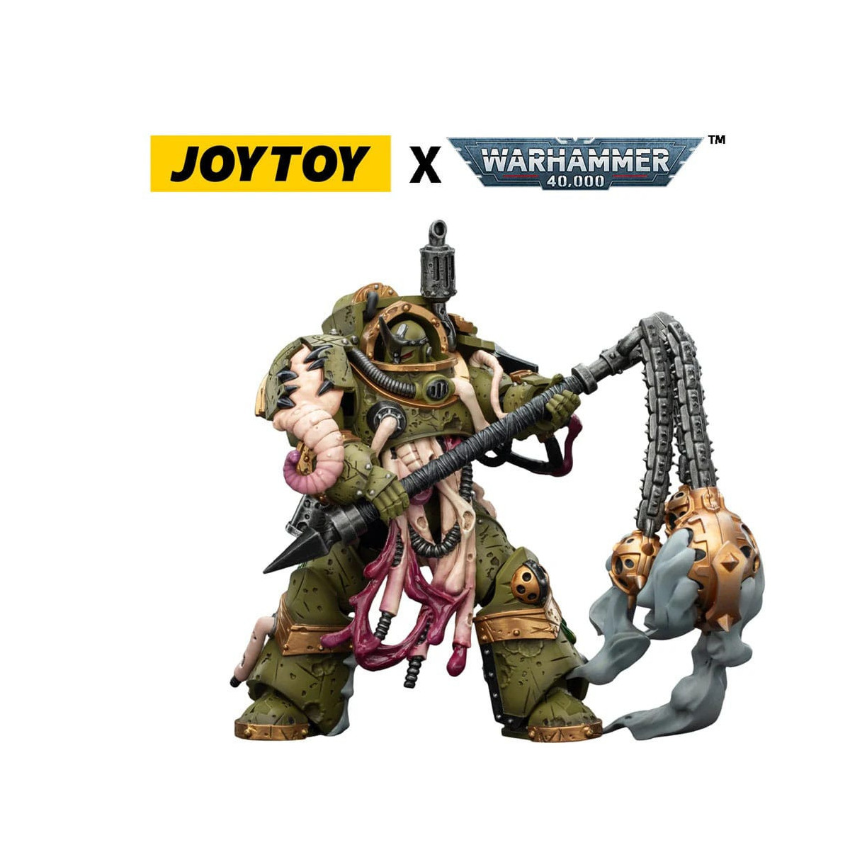 Joytoy - Guardia della Morte - Blightlord Terminator 2 con Flail of Corruption 1/18 - Warhammer 40k