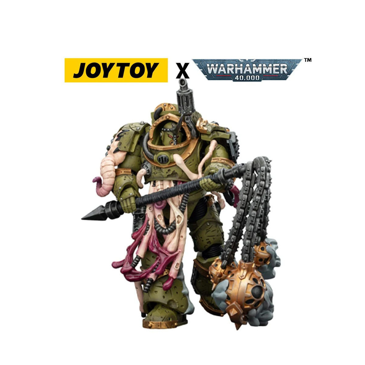 Joytoy - Guardia della Morte - Blightlord Terminator 2 con Flail of Corruption 1/18 - Warhammer 40k