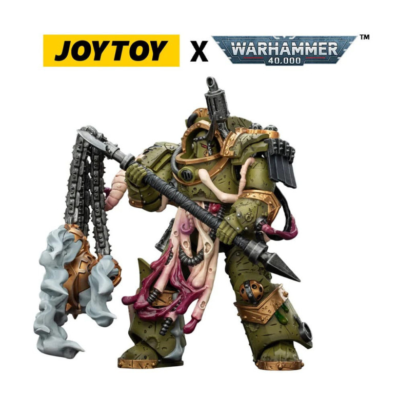 Joytoy - Guardia della Morte - Blightlord Terminator 2 con Flail of Corruption 1/18 - Warhammer 40k