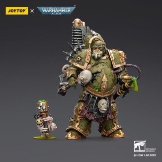 Joytoy - Guardia della morte - Foul Blight spawn con spruzzatore di peste 1/18 - Warhammer 40k