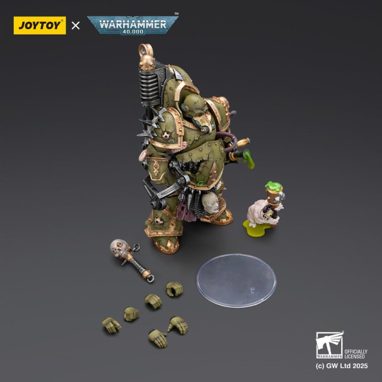 Joytoy - Guardia della morte - Foul Blight spawn con spruzzatore di peste 1/18 - Warhammer 40k