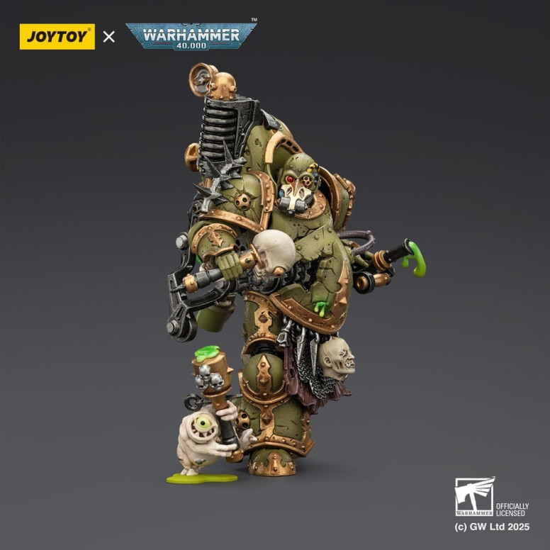 Joytoy - Guardia della morte - Foul Blight spawn con spruzzatore di peste 1/18 - Warhammer 40k
