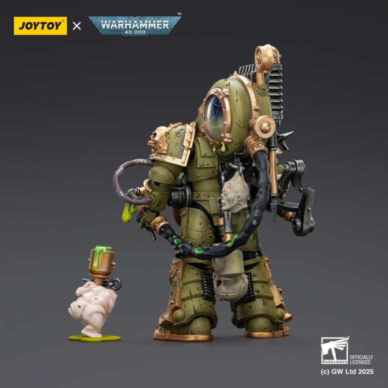 Joytoy - Guardia della morte - Foul Blight spawn con spruzzatore di peste 1/18 - Warhammer 40k